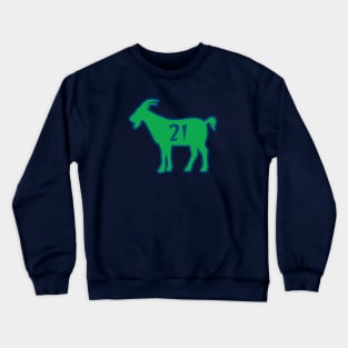 MIN GOAT - 21 - Navy Crewneck Sweatshirt